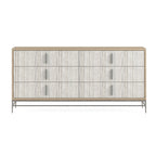 Jonathan Charles Clapotis Danish Cord Double Dresser (500390-BLO-DPC)