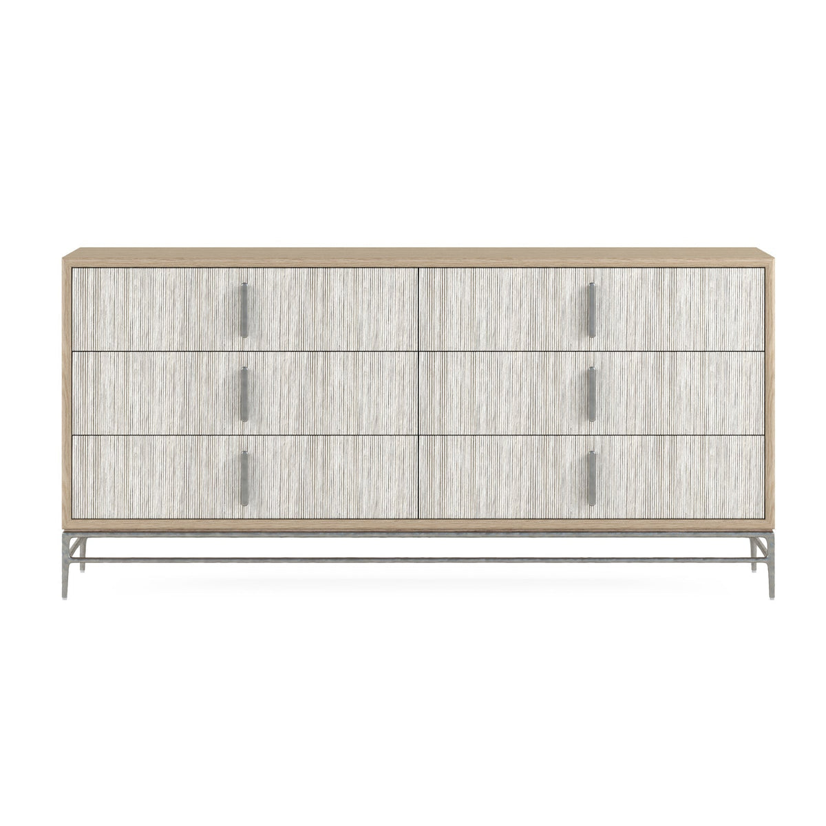 Jonathan Charles Clapotis Danish Cord Double Dresser (500390-BLO-DPC)