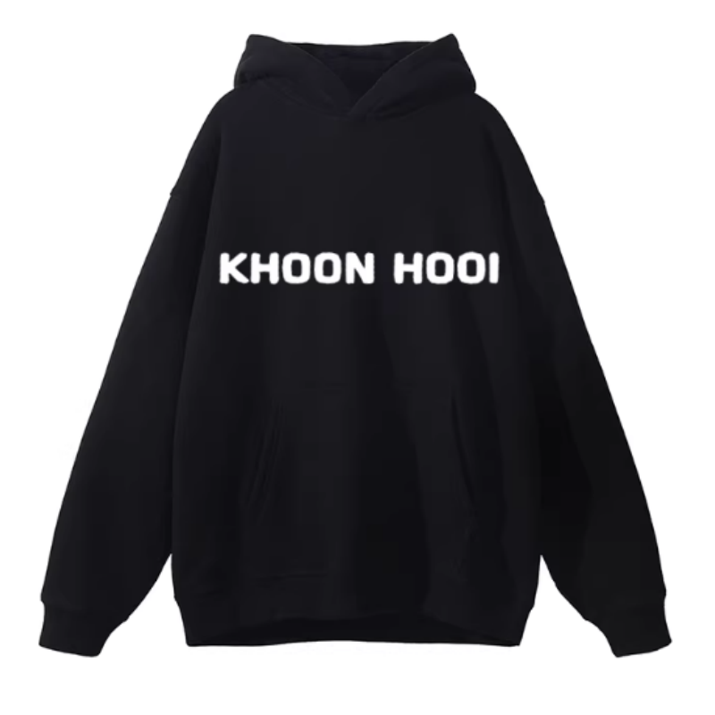 Herren Hoodie im American Style – Oversized Kapuzenpullover mit Buchstaben-Print, Cooles Streetwear Sweatshirt für Frühling & Herbst, Lässiges Kapuzen-Oberteil