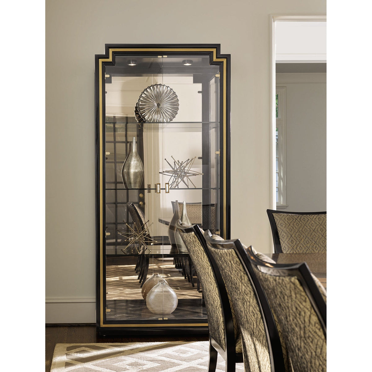 Maitland Smith Lyric Display Cabinet (C-LY09)