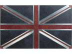Brancaster Coffee Table Aluminum with Union Jack Top