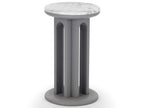 Arcolor Round Marble End Table