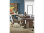 Home Liason 100-Inch Rectangle Dining Table in Medium Brown Oak