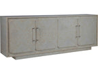 Baronet 88-Inch Media Console with Acrylic Nickel Pulls