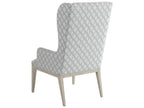 Newport Seacliff Upholstered Host Wing Chair in Sailcloth Finish