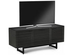 Corridor 8177 Media Console in Charcoal Stained Ash for 70 Inch TVs