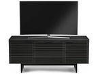 Corridor 8177 Media Console in Charcoal Stained Ash for 70 Inch TVs