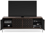 Elements 83-Inch Media Console with Constellation Doors in Toasted Oak