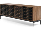 Elements 82-Inch Constellation Media Console in Natural Walnut
