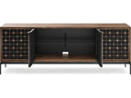 Elements 82-Inch Constellation Media Console in Natural Walnut