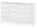 Felicity Oak Wood Double Dresser
