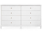 Felicity Oak Wood Double Dresser