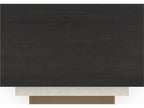 Modern Principles Contrast Nesting Tables in Cinder Creme Travertine and Lucent Bronze