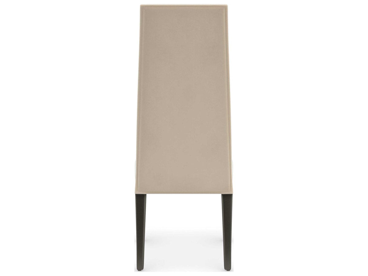 Signature Metropolitan The Master Birch Wood Beige Upholstered Side Dining Chair
