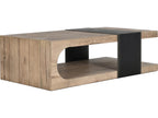 Danica Rectangle Coffee Table Reclaimed Oak and Iron