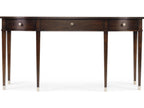Tribeca Rectangular Console Table with Three Drawers in Tribeca Finish