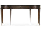 Tribeca Rectangular Console Table with Three Drawers in Tribeca Finish
