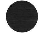Corso 72 Inch Round Dining Table Black Cerused Oak