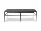 Grand Tour Orvieto Rectangle Coffee Table in Marble and Bronze
