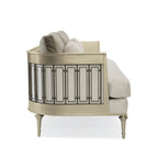 Caracole Upholstery Quit Your Metal-ing Sofa