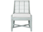 Luna Rattan Upholstered Dining Side Chair