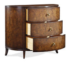 John Richard Sylvestre Three-Drawer Chest, Walnut