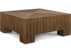 Journey The World Square Wood Vienna Cocktail Table