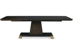 Westport Rectangular Wood Extension Dining Table in Cotswold Finish