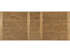 Big Sky Trestle Extendable Rectangle Dining Table Vintage Natural and Charred Timber