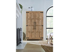 Vineyard Row Wardrobe with Mirrored Doors and Storage