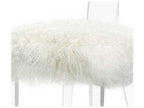 Tristan Clear Leather Accent Chair