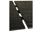 Timeless Epoch Rectangular Ebonized Oak Dining Table