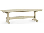Epoch Extendable Rectangular Dining Table Stripped Oak Finish