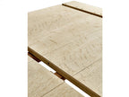 Timeless Sidereal Rectangular Dining Table in Stripped Oak