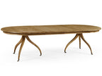 Timeless Solar Spider Leg Extendable Dining Table Sun Bleached Cherry