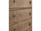 Timeless 5-Drawers Oak Wood Double Dresser