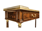 Jc Traditional Rectangular Wood Console Table
