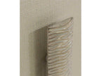 Mark McDowell Cefalu 5-Door Credenza in Burnished Pewter and Champagne