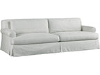 Upholstery Russell Sofa with Dressmaker Skirt and Lawson Back
