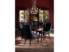 Classics Templeton Oval Dining Table in Rich Brown Antique Gold