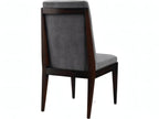 Livingston Black Upholstered Armless Dining Side Chair