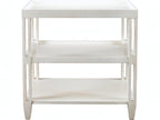 Rennies Rectangular Wood End Table with Maple Veneers