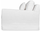 Kathy Upholstered Sofa with Loose Cushions and Optional Slipcover