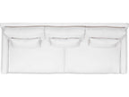 Kathy Upholstered Sofa with Loose Cushions and Optional Slipcover