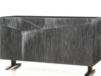 Vide 56 Inch Sideboard with Navy Drip Paint Lacquer Finish
