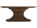 Cambio Rectangular Wood Console Table in Dark Walnut