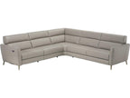 Greg Leather Sectional Sofa