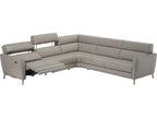 Greg Leather Sectional Sofa