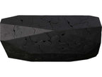 Prism Console Table in Black Wood