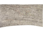 Waterfall Rectangular Coffee Table in Gray Stone Finish